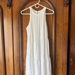 GAP White Sleeveless Midi Dress❗️